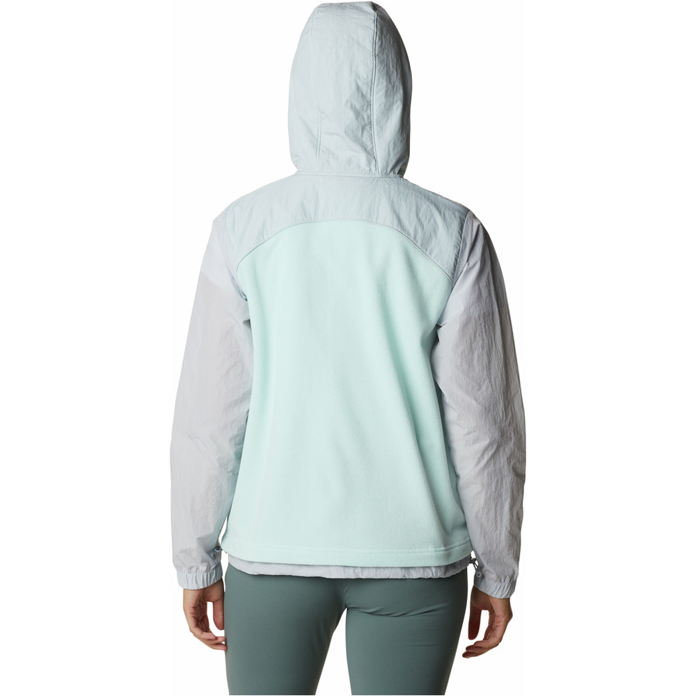 Columbia forro polar mujer Ali Peak Overlay Fleece vista trasera