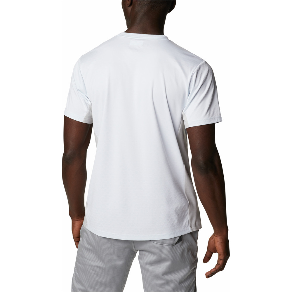 Columbia camiseta montaña manga corta hombre Zero Ice Cirro-Cool Graphic Tee vista trasera