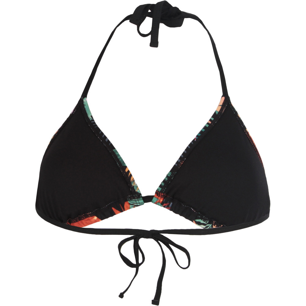 Seafor parte de arriba bikini FLORAL  CORTINA vista trasera