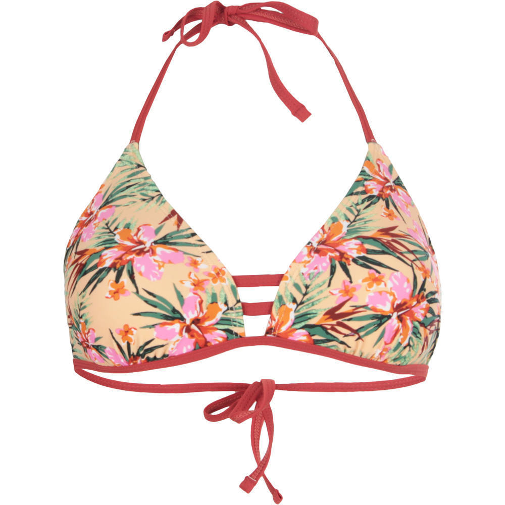 Seafor parte de arriba bikini FLORAL  FIXED TRIANGLE TOP vista frontal