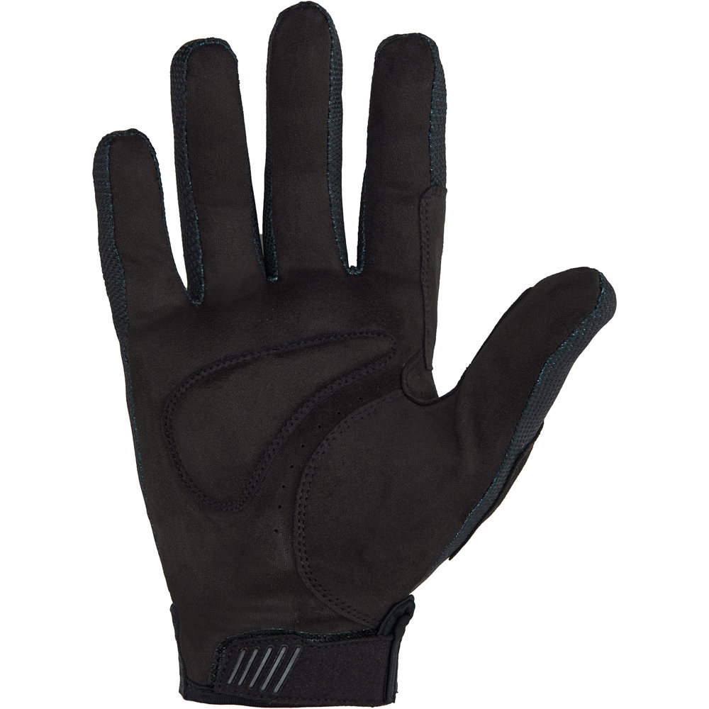 Spiuk guantes largos ciclismo GUANTE LARGO HELIOS UNISEX NEGRO vista trasera