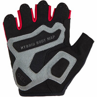 Spiuk guantes cortos ciclismo GUANTE CORTO TOP TEN UNISEX ROJO vista trasera