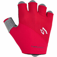 Spiuk guantes cortos ciclismo GUANTE CORTO ANATOMIC UNISEX ROJO vista frontal