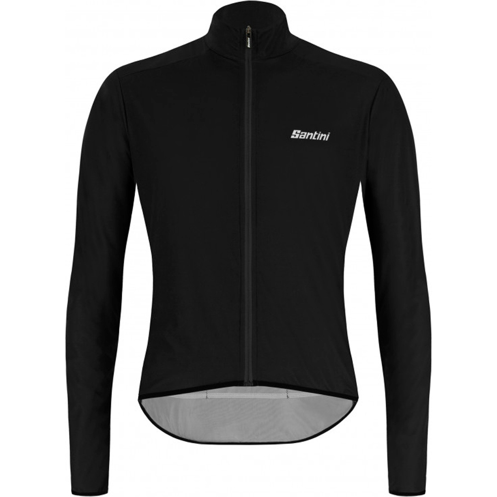 Santini chaqueta impermeable ciclismo hombre NEBULA PURO POCKETABLE WINDBREAKER vista frontal