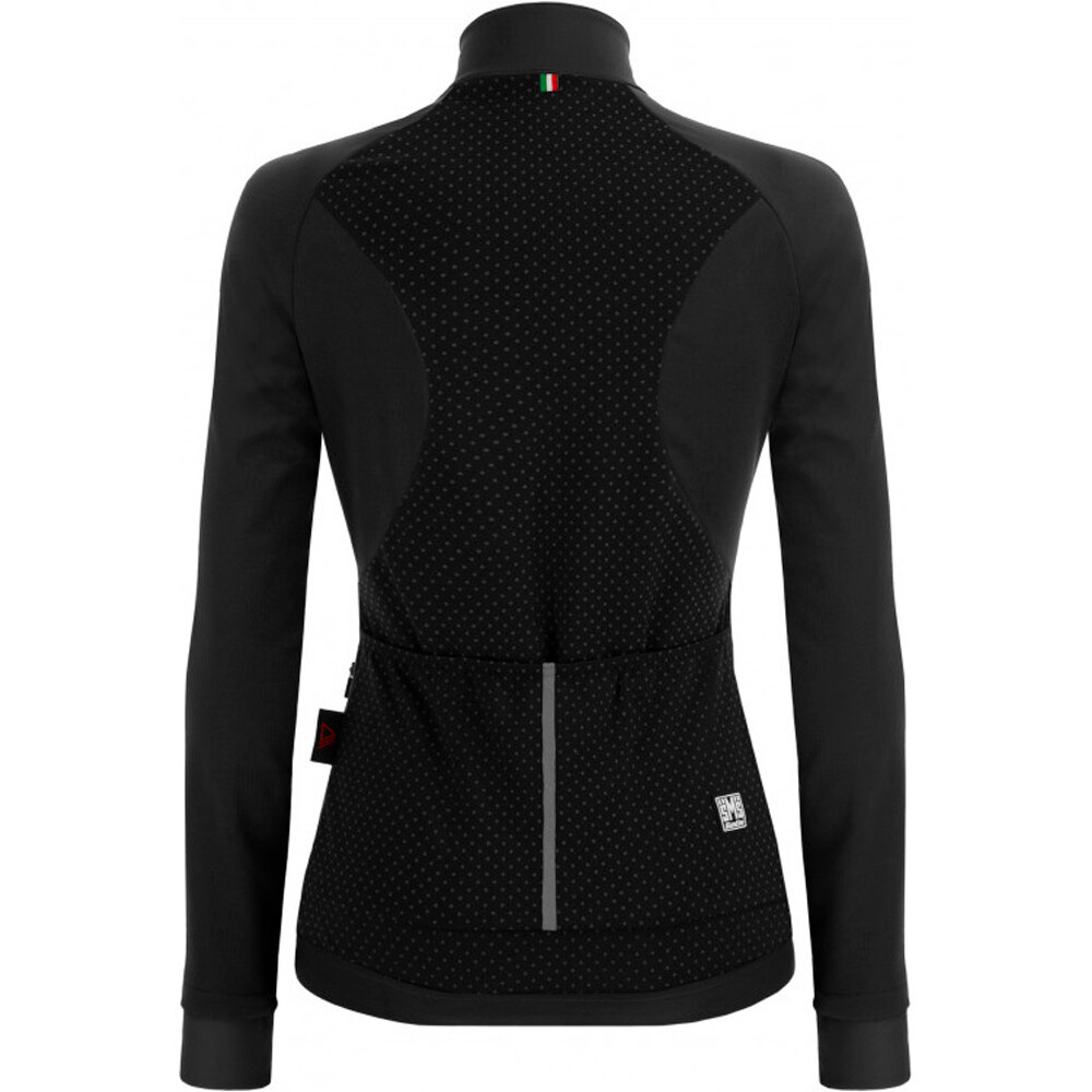 Santini cortavientos ciclismo mujer CORAL BENGAL W JACKET vista trasera