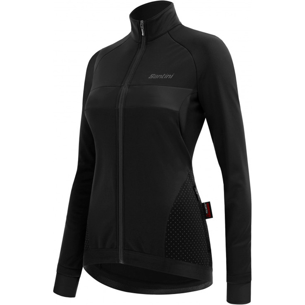 Santini cortavientos ciclismo mujer CORAL BENGAL W JACKET vista detalle