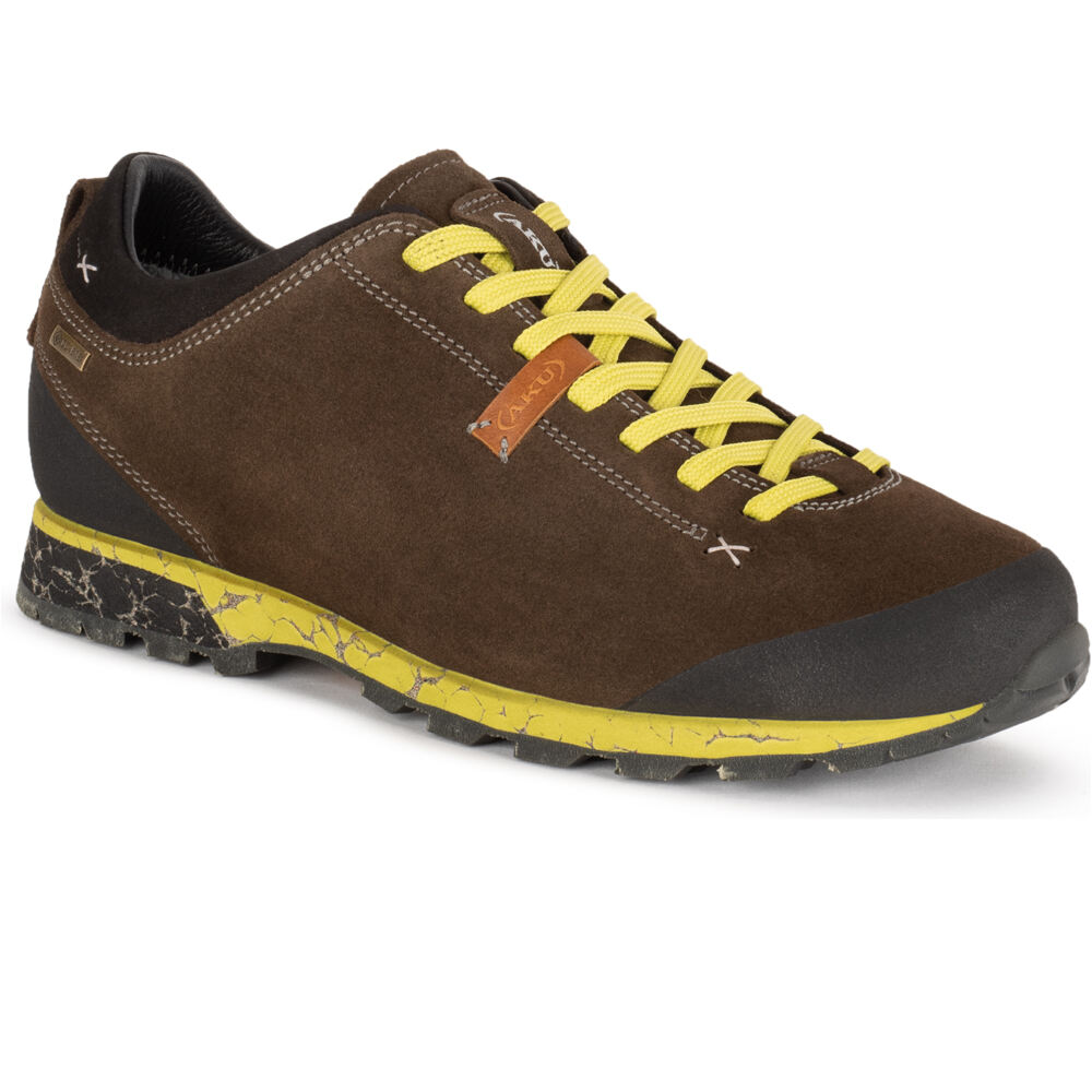 Aku zapatilla trekking hombre BELLAMONT III SUEDE GTX lateral exterior