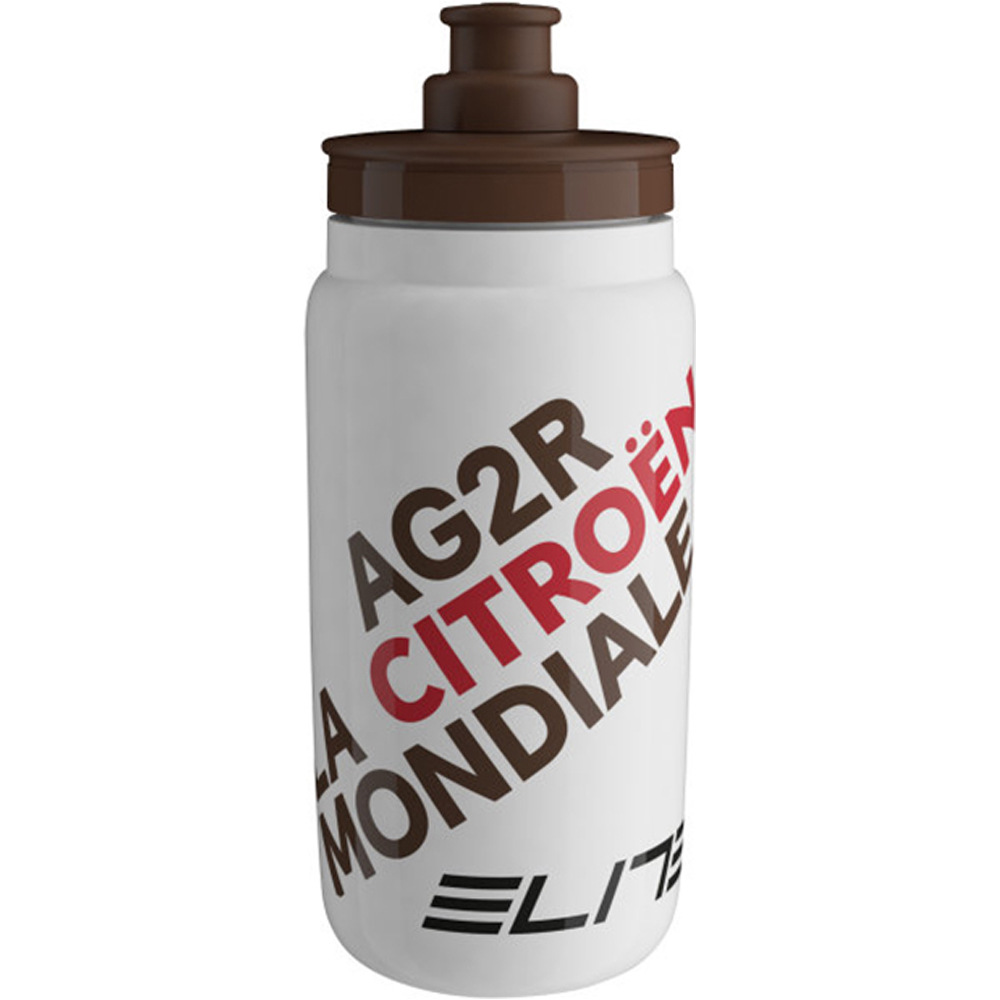 Elite bidones ciclismo BID FLY TEAM AG2R CITROEN 550ml 2021 vista frontal