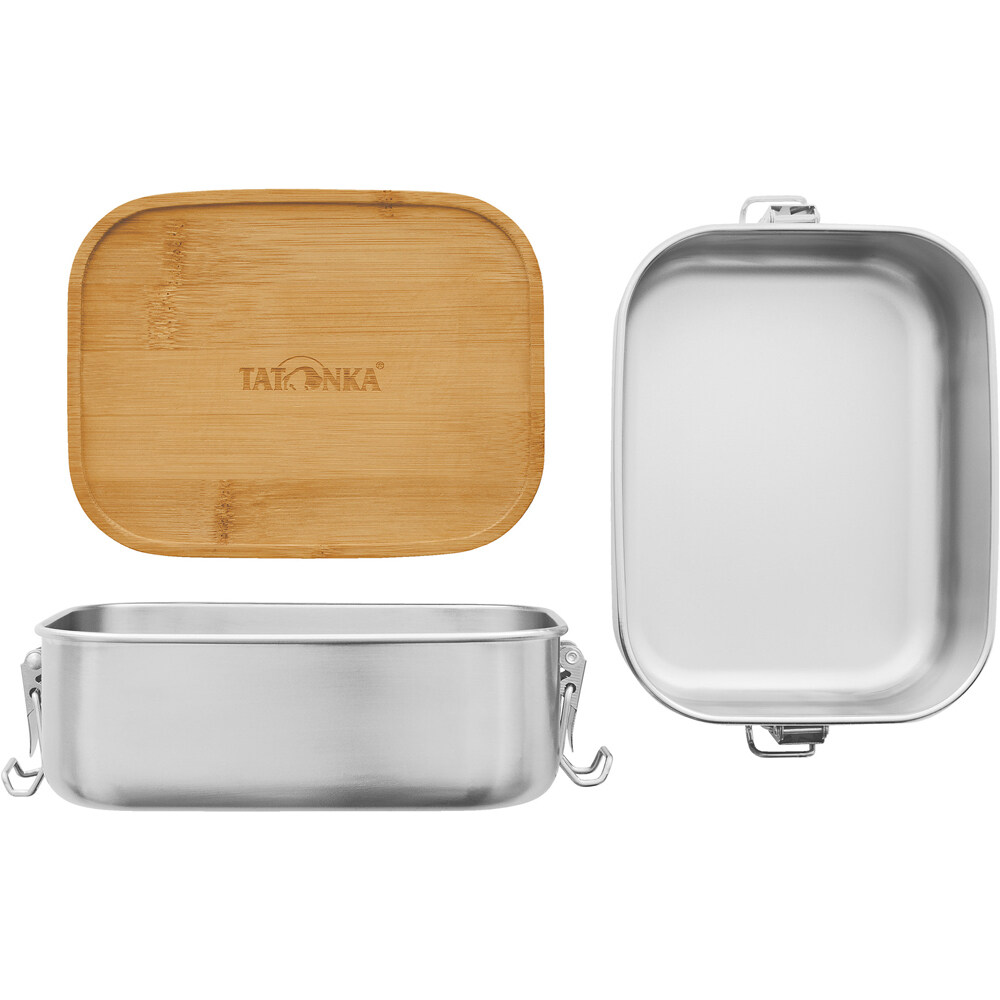 Lunch box i bamboo 800 fiambrera inox fiambreras (UNICA)