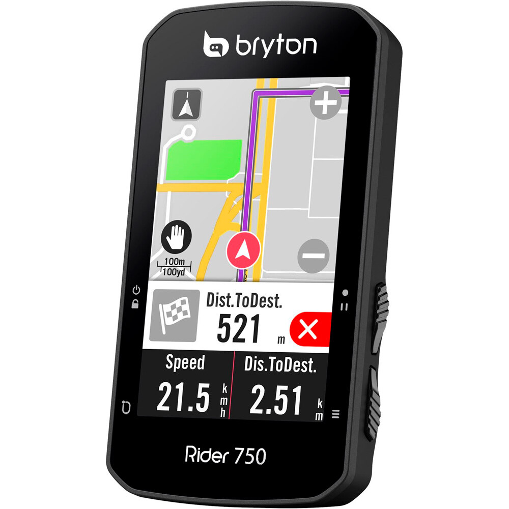 Bryton gps bicicleta CICLOCOMPUTADOR GPS BRYTON RIDER 750 T 01