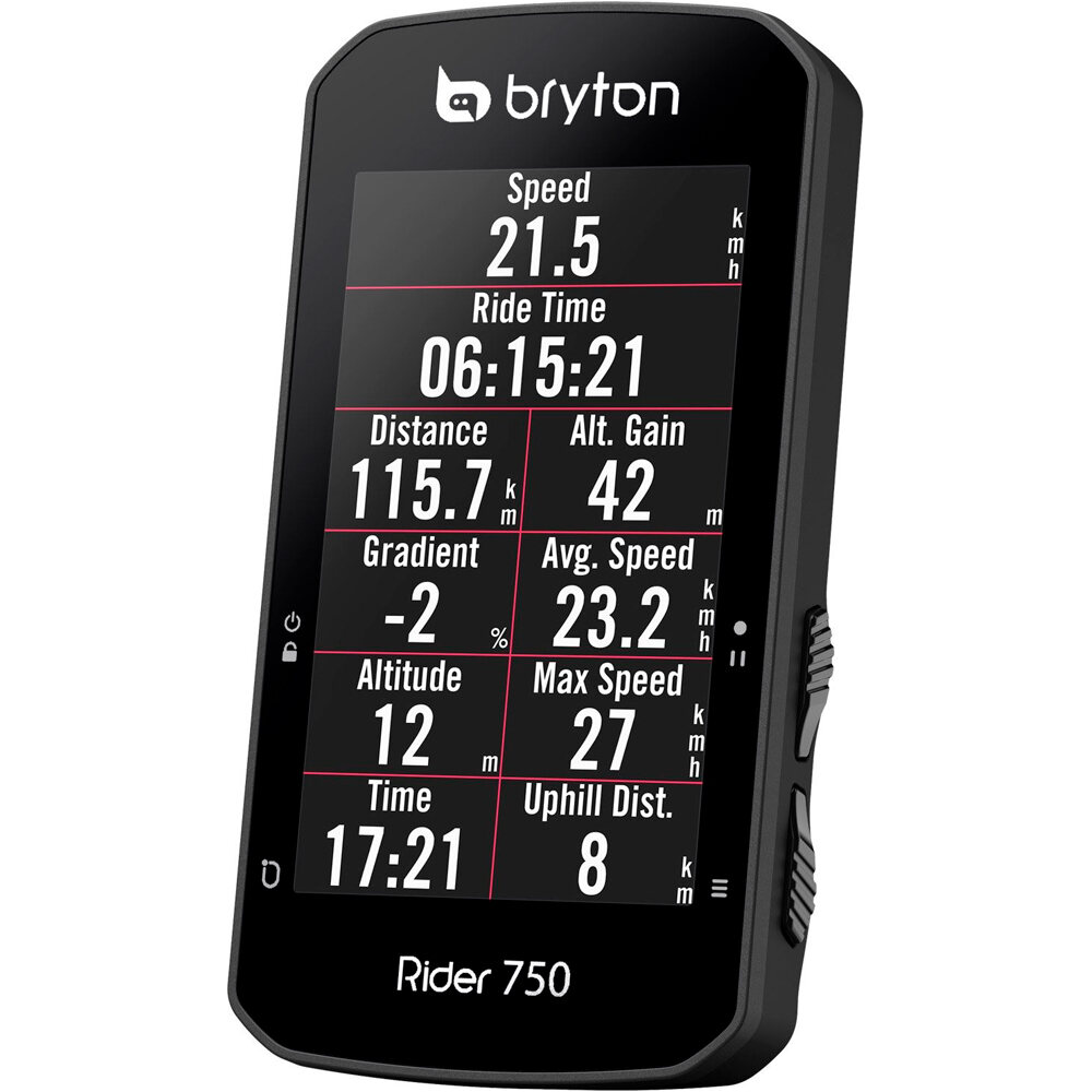 Bryton gps bicicleta CICLOCOMPUTADOR GPS BRYTON RIDER 750 T 02