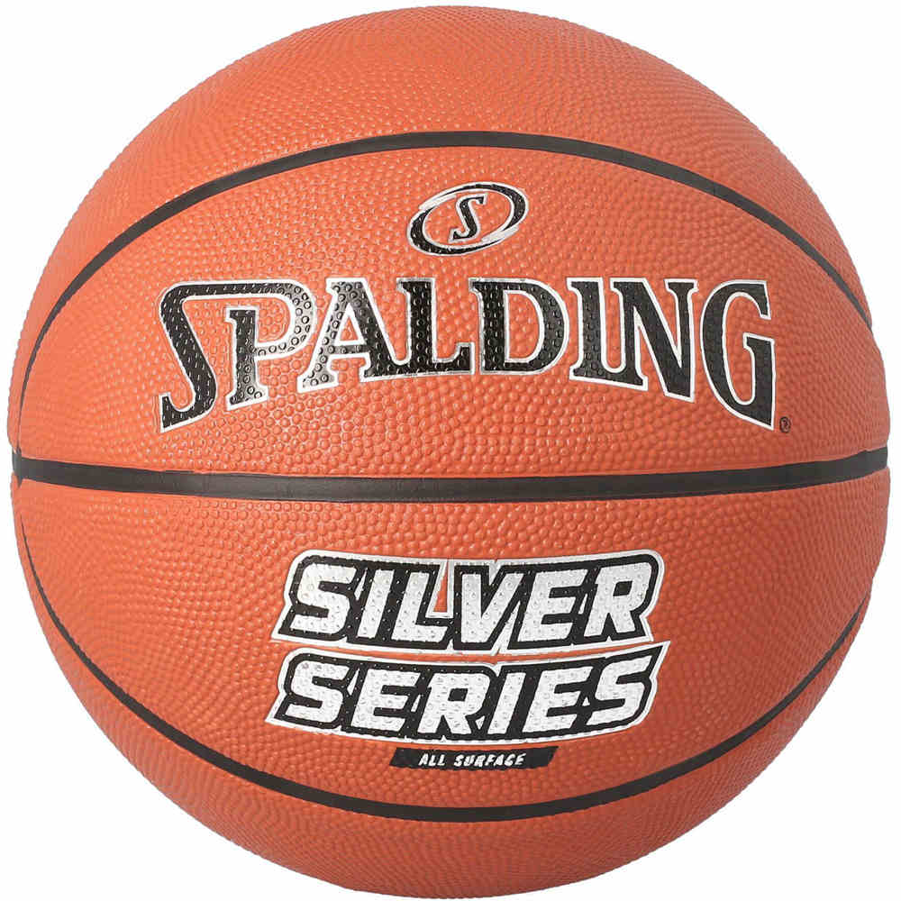 Spalding balón baloncesto SILVER SERIES vista frontal