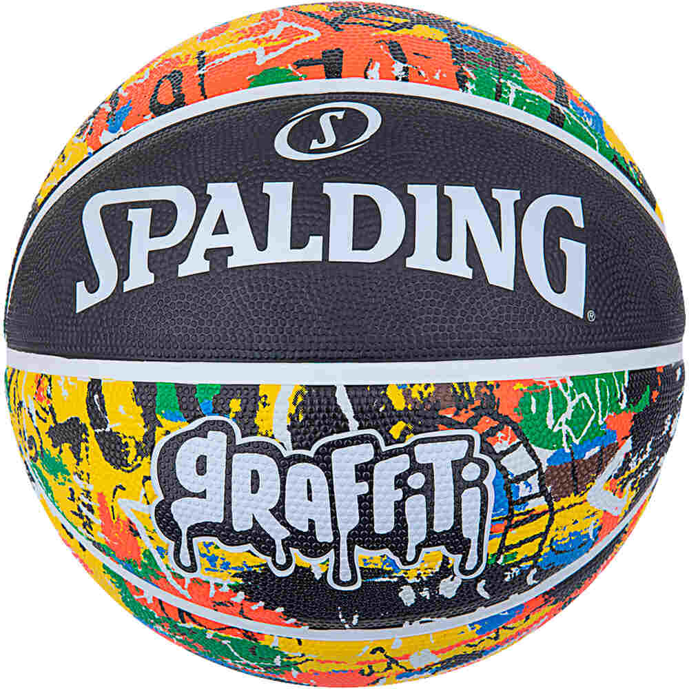 Spalding balón baloncesto RAINBOW GRAFFITI vista frontal