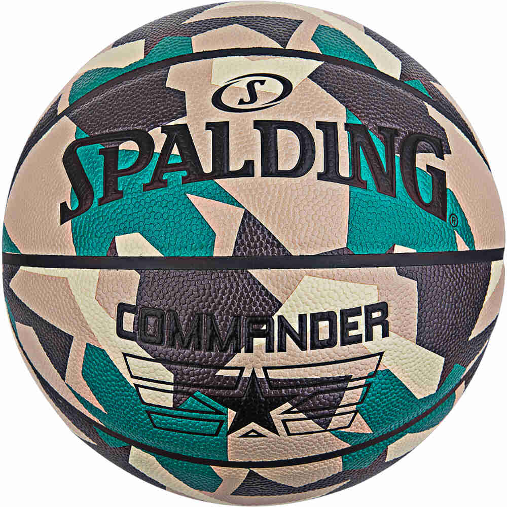 Spalding balón baloncesto COMMANDER POLY vista frontal