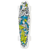 Street Surfing skate FUEL BOARDS Skelectron vista frontal