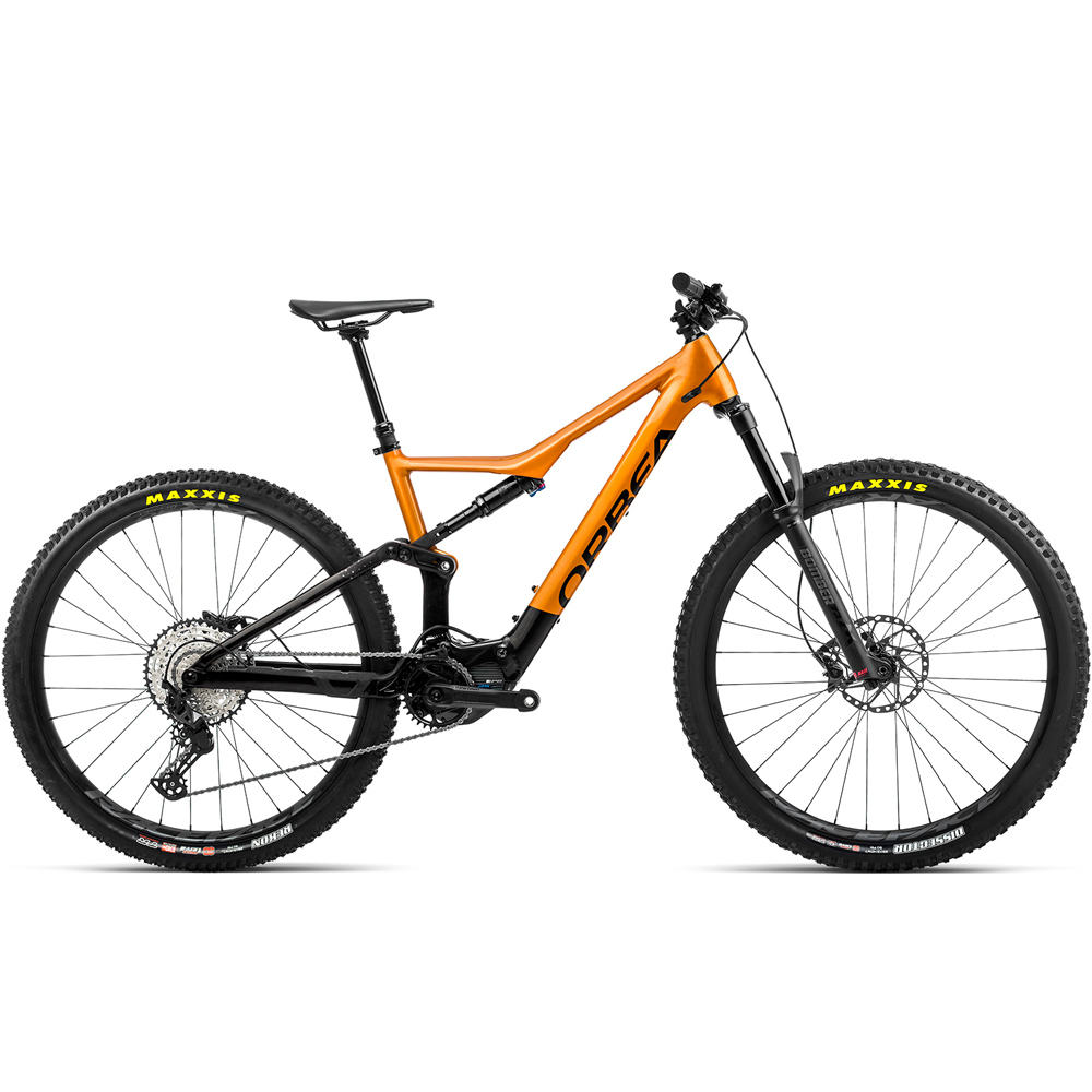 Orbea BICICLETA ELÉCTRICA MONTAÑA RISE H30 vista frontal