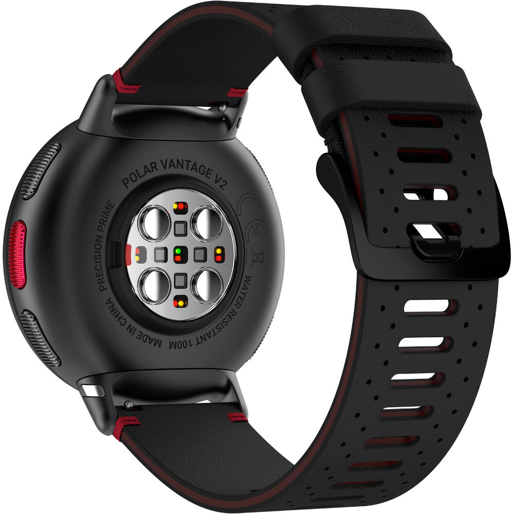 Polar pulsómetros con gps VANTAGE V2 BLK/RED SHIFT M/L 01