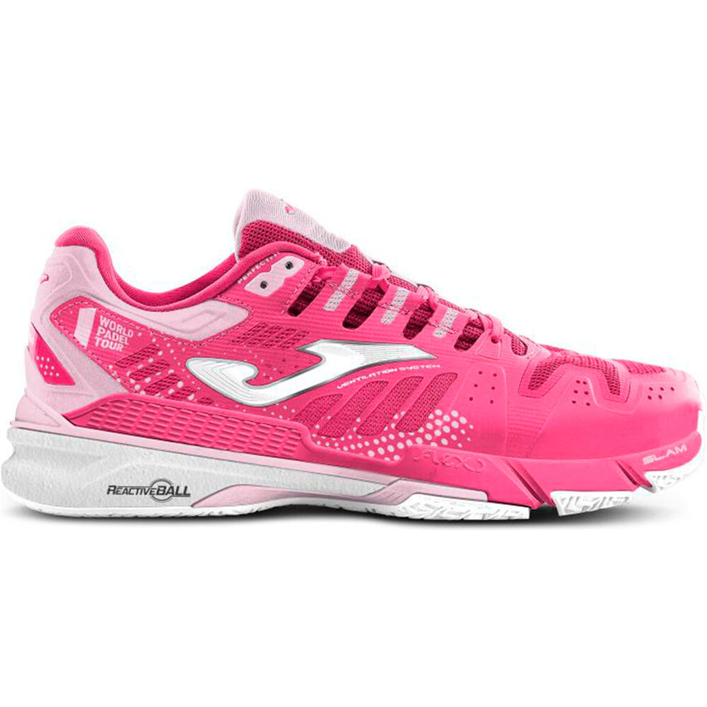 Joma Zapatillas Padel Mujer T.SLAM LADY 2210 lateral exterior