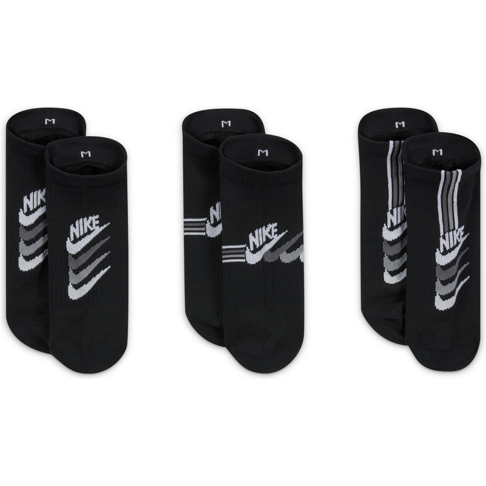 Nike calcetines deportivos W NK EVERYDAY PLUS LTWT NS 3PR 01