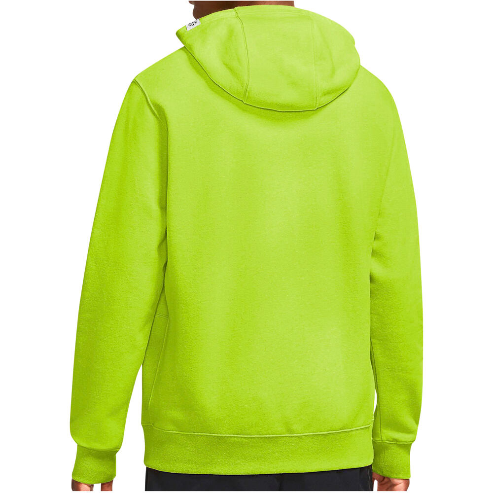 Nike sudadera hombre M NSW REVIVAL FLC PO HOODIE C vista trasera