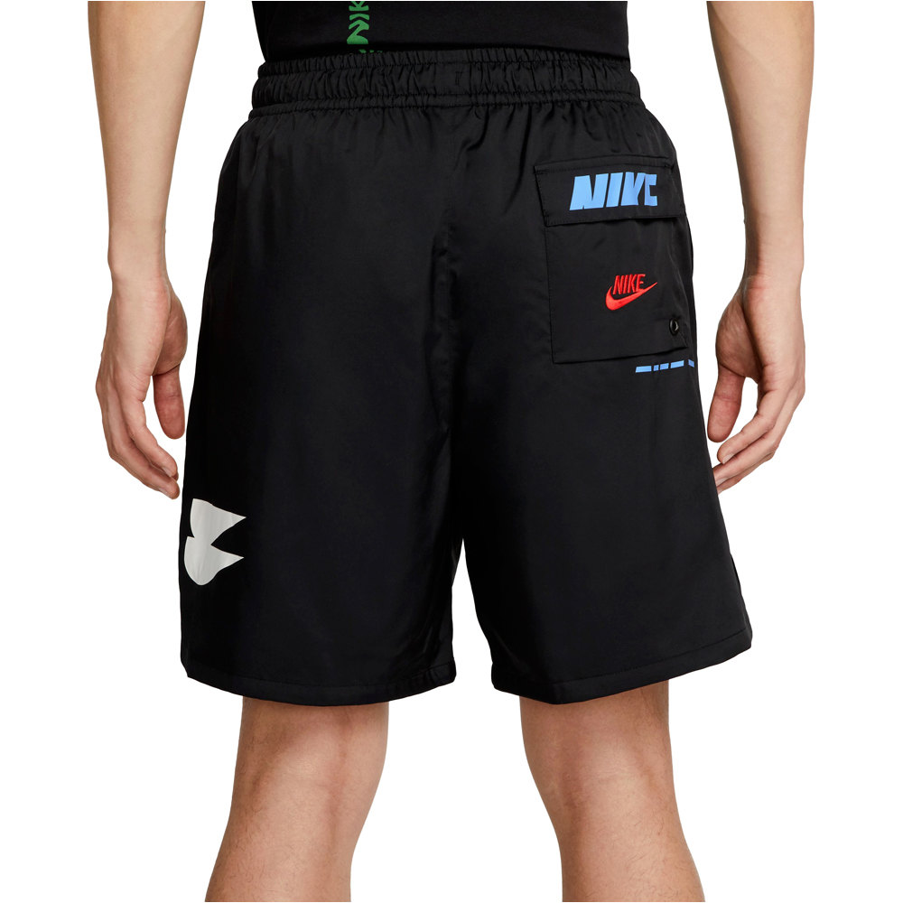 Nike bermudas hombre M NSW SPE+ WVN SHORT MFTA vista trasera