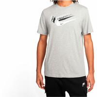 Nike camiseta manga corta hombre M NSW 12 MO SWOOSH TEE vista frontal