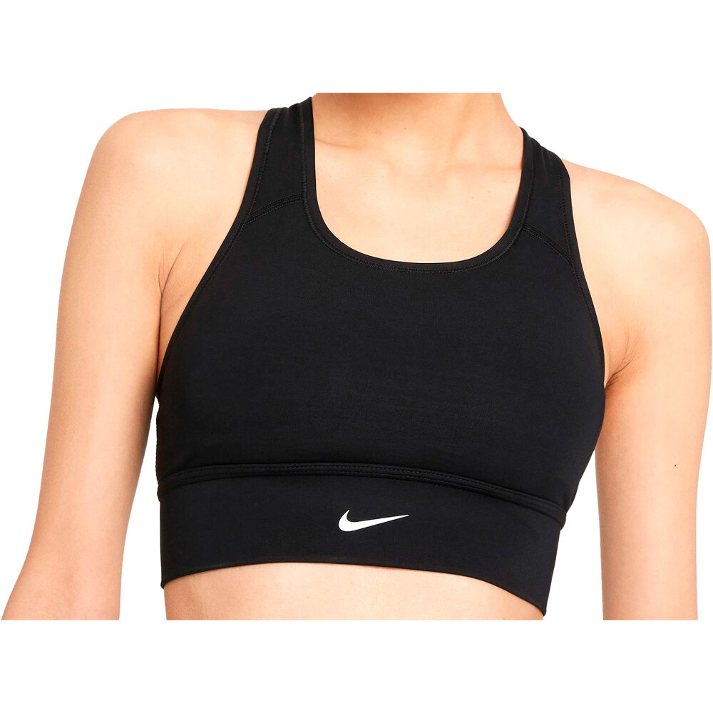 Nike body running mujer W NK DF SWSH LNGLN BRA vista frontal