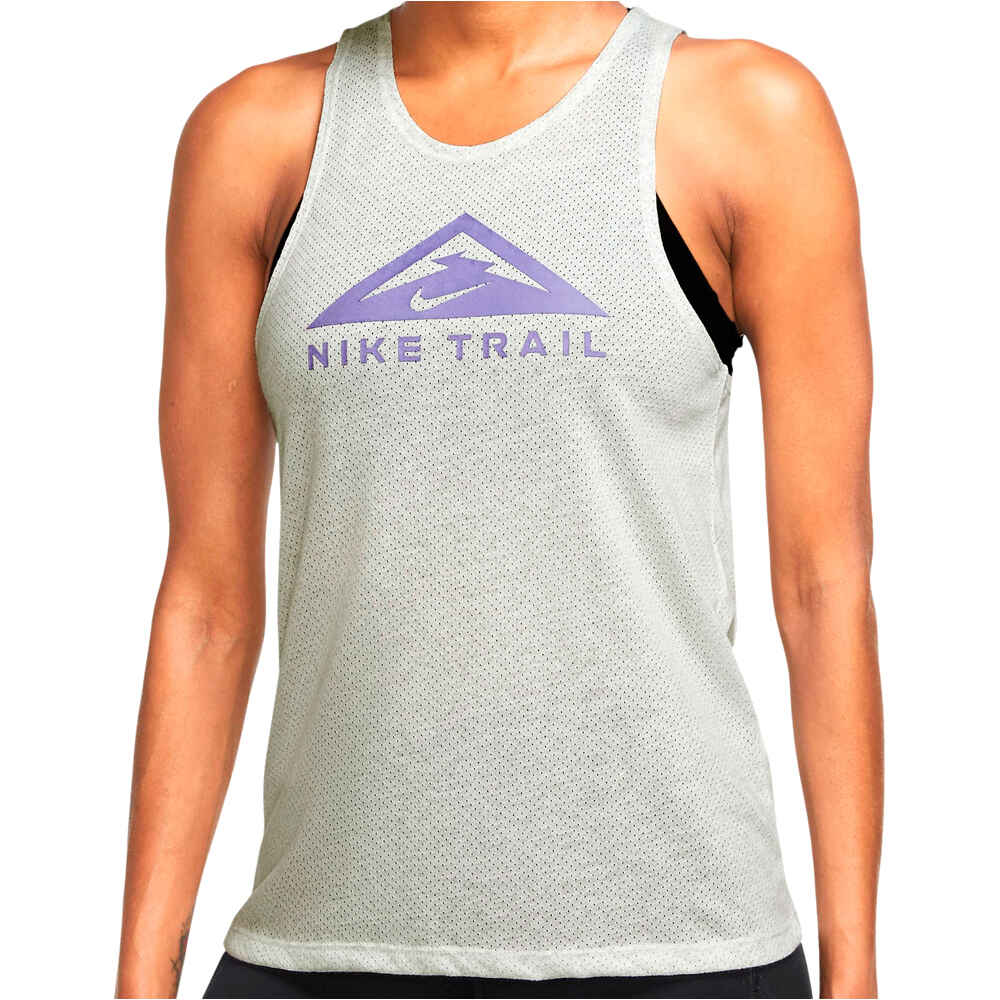 Dri-fit trail camiseta tirantes running Gris (L)
