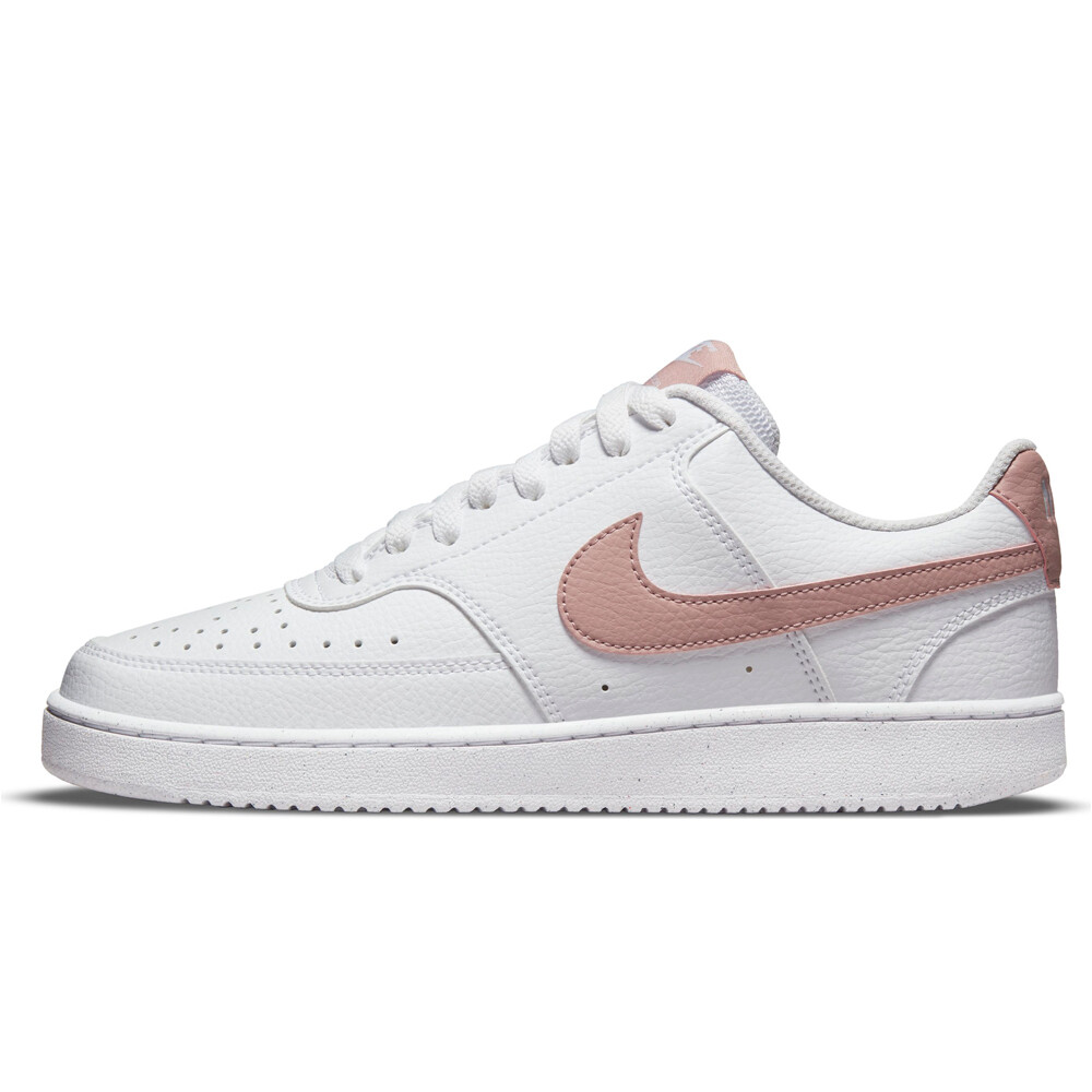 Nike zapatilla moda mujer W NIKE COURT VISION LO NN lateral interior