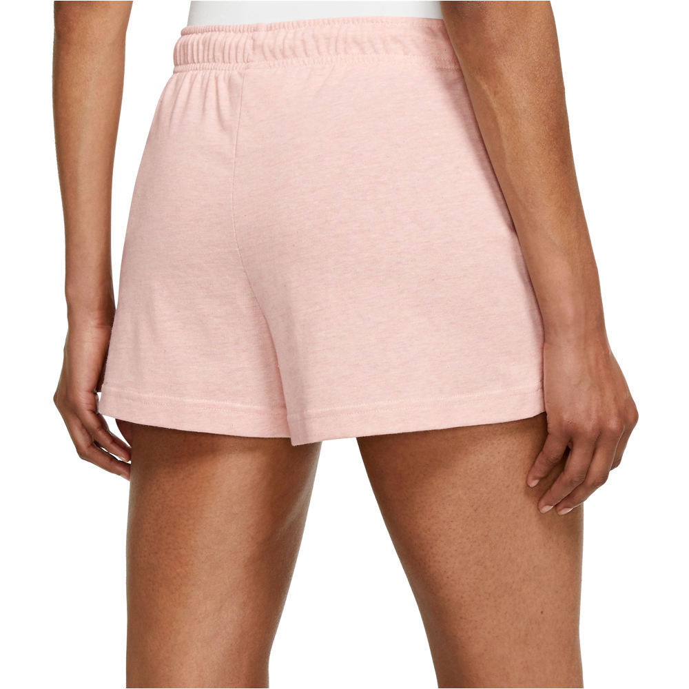 Nike bermuda mujer W NSW GYM VNTG PE SHORT vista trasera