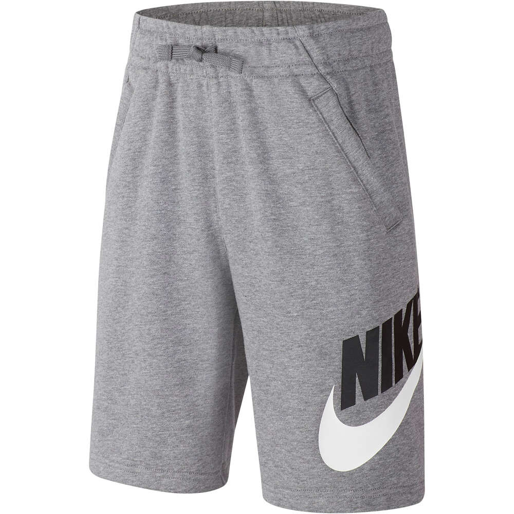 Nike bermuda niño B NSW CLUB + HBR SHORT FT vista frontal