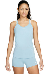 Nike camiseta tirantes fitness mujer W NK ONE DF ELSTKA STD TANK vista frontal