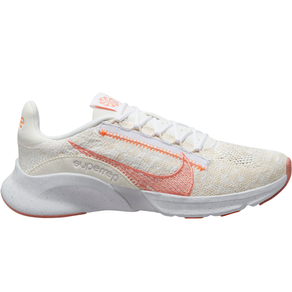 Nike zapatillas fitness mujer W NIKE SUPERREP GO 3 NN FK lateral exterior