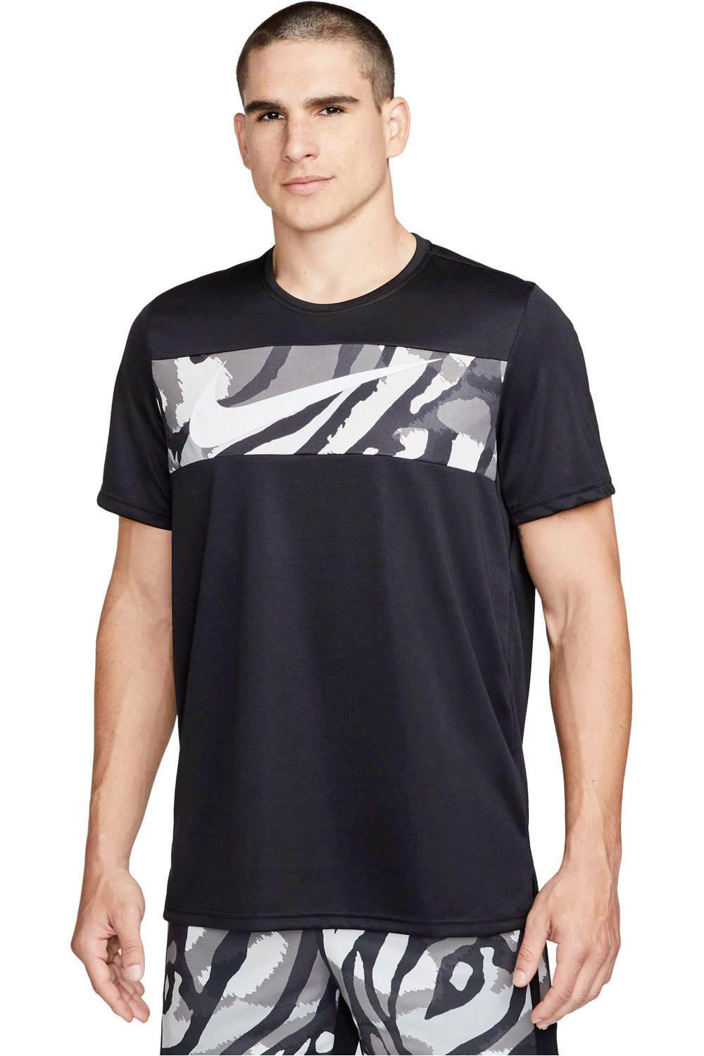 Nike camiseta fitness hombre M MK DF SC TOP 4 vista frontal