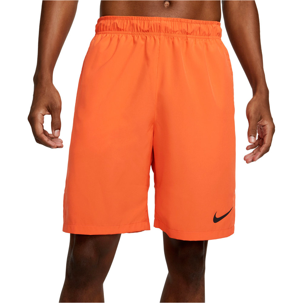 Nike pantalón corto fitness hombre M NK DF FLX WVN 9IN SHORT vista frontal