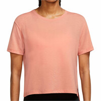 Nike camisetas yoga W NY DF S/S TOP vista detalle