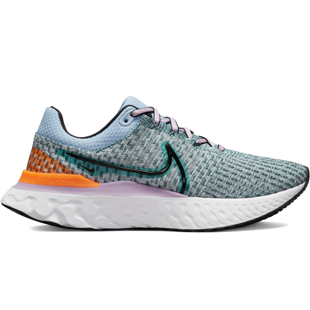 Nike zapatilla running mujer W NIKE REACT INFINITY RUN FK 3 lateral exterior