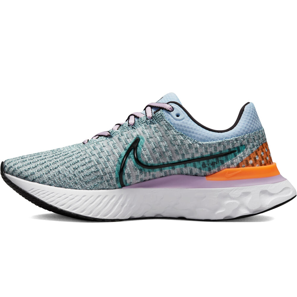 Nike zapatilla running mujer W NIKE REACT INFINITY RUN FK 3 lateral interior