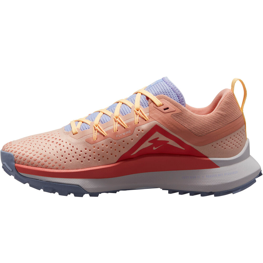 Nike zapatillas trail mujer W NIKE REACT PEGASUS TRAIL 4 lateral interior