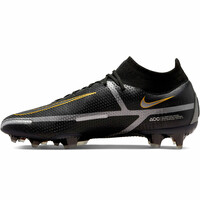 Nike botas de futbol cesped artificial PHANTOM GT2 ELITE DF FG NE lateral interior