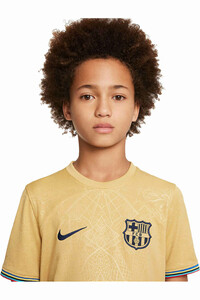 Nike camiseta de fútbol oficiales niño BARCELONA 23 Y NK DF STAD JSY SS AW vista trasera