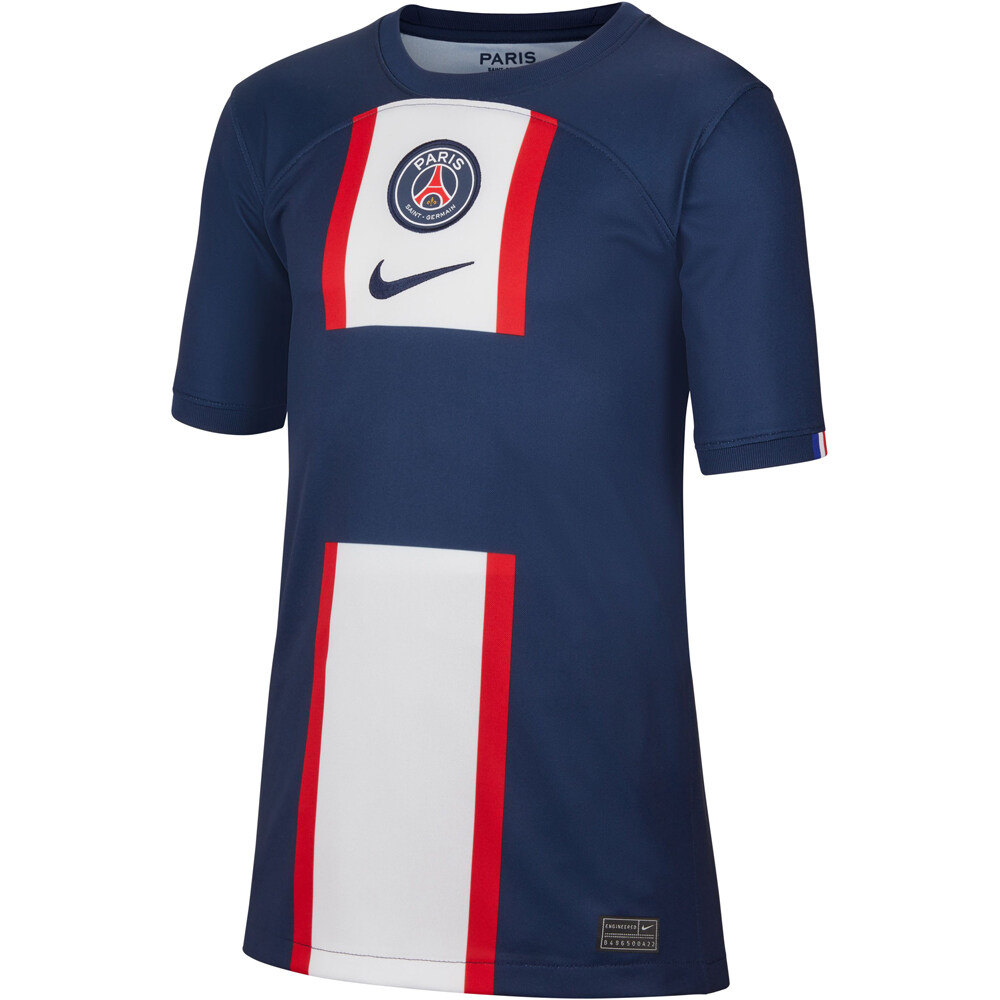 Nike camiseta de fútbol oficiales niño PSG 23 Y NK DF STAD JSY SS HM 05