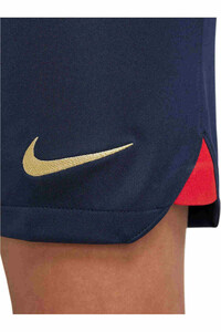 Nike pantalones fútbol oficiales niño BARCELONA 23 Y NK DF STAD SHORT HM vista trasera
