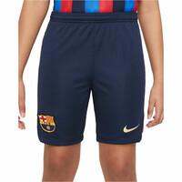 Nike pantalones fútbol oficiales niño BARCELONA 23 Y NK DF STAD SHORT HM 04