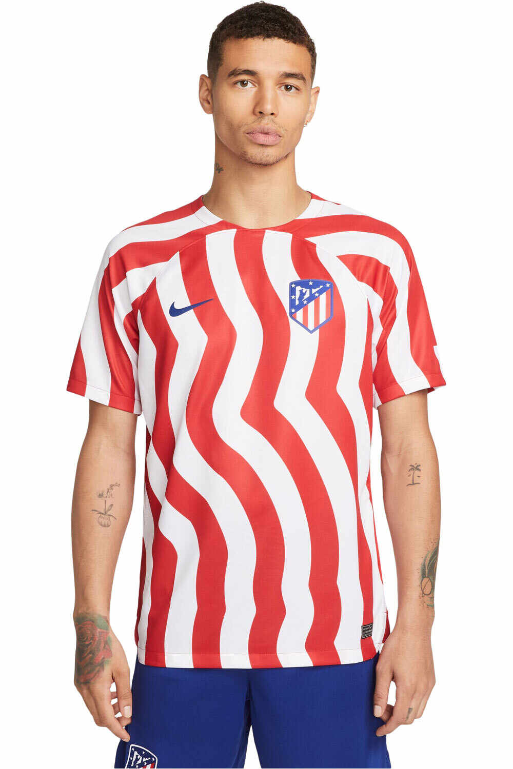 Nike camiseta de fútbol oficiales AT.MADRID.23 M NK DF STAD JSY SS HM vista frontal