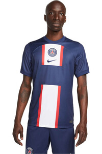 Nike camiseta de fútbol oficiales PSG 23 M NK DF STAD JSY SS HM vista frontal