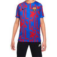 Nike camiseta entrenamiento niño BARCELONA 23 Y NK DF TOP SS PM HM 03