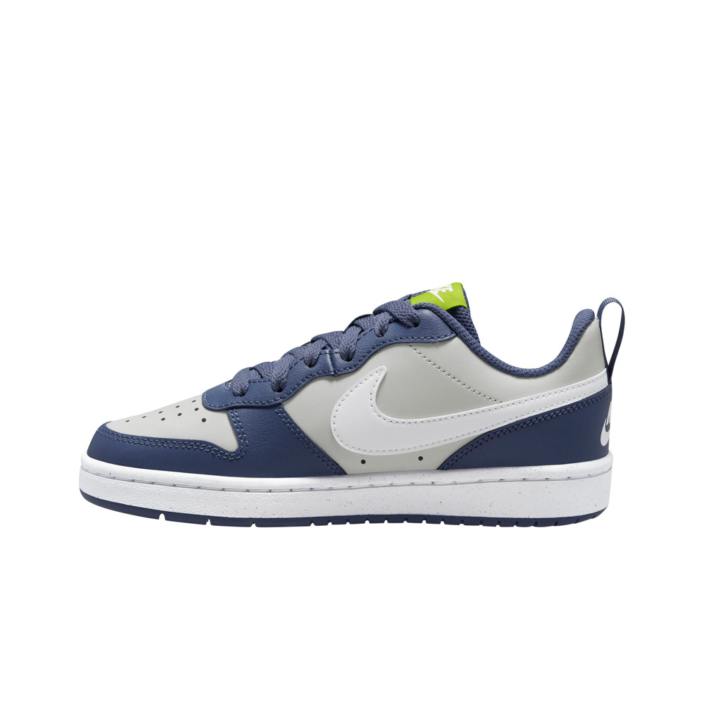 Nike zapatilla moda niño COURT BOROUGH LOW 2 (GS) lateral interior