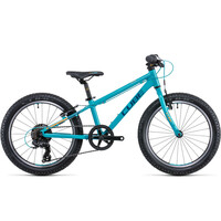 Cube bicicleta niño ACID 200 BLUE N ORANGE 20' 2022 vista frontal