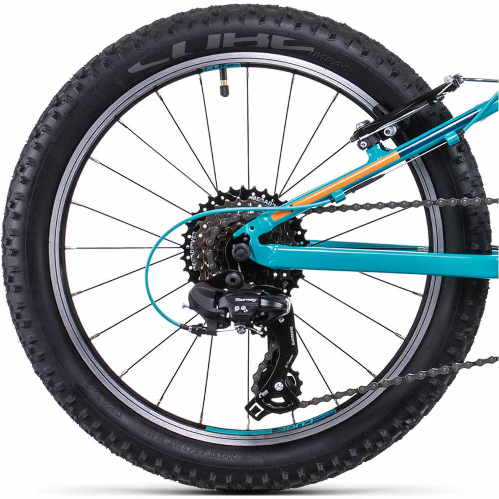 Cube bicicleta niño ACID 200 BLUE N ORANGE 20' 2022 01